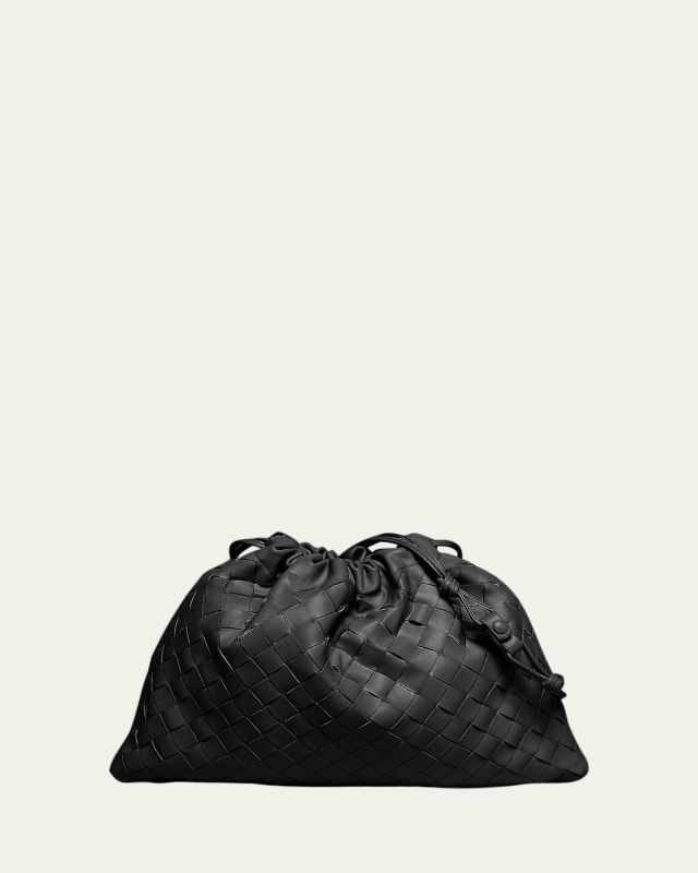 Medium Leather Pouch Bag